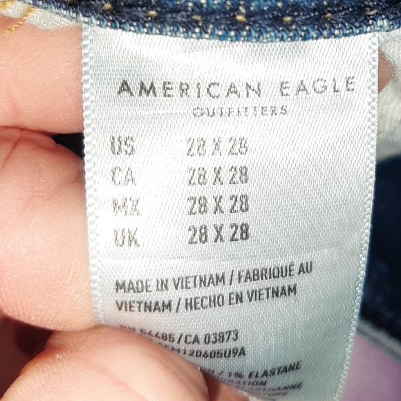 American eagle jeans size 28 - Picture 3 of 3